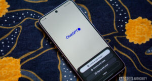 ChatGPT app login screen