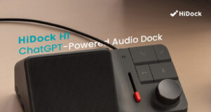ChatGPT-betriebenes Audio-Dock mit KI-Zusammenfassung
